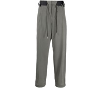 Hose mit Kontrastbund