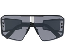 Le Masque tinted round-frame sunglasses