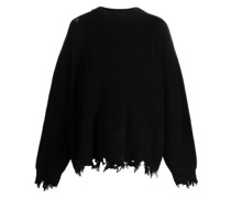 Gerippter Strickpullover