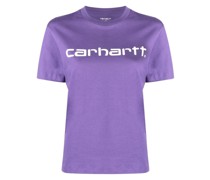 T-Shirt aus Bio-Baumwolle mit Logo-Print