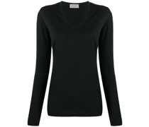 Pullover mit V-Ausschnitt