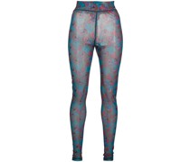 Leggings mit Blumen-Print