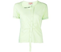 T-Shirt mit aufgesticktem Logo