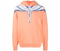 Hoodie mit Flügel-Print
