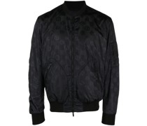 Bomberjacke mit Logo-Print