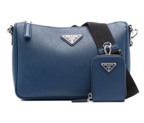 Schultertasche aus Saffiano-Leder