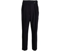 Tapered-Hose mit Bundfalten