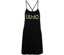 Minikleid mit Logo-Print