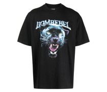T-Shirt mit Panther-Print