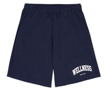 Joggingshorts mit Slogan-Print
