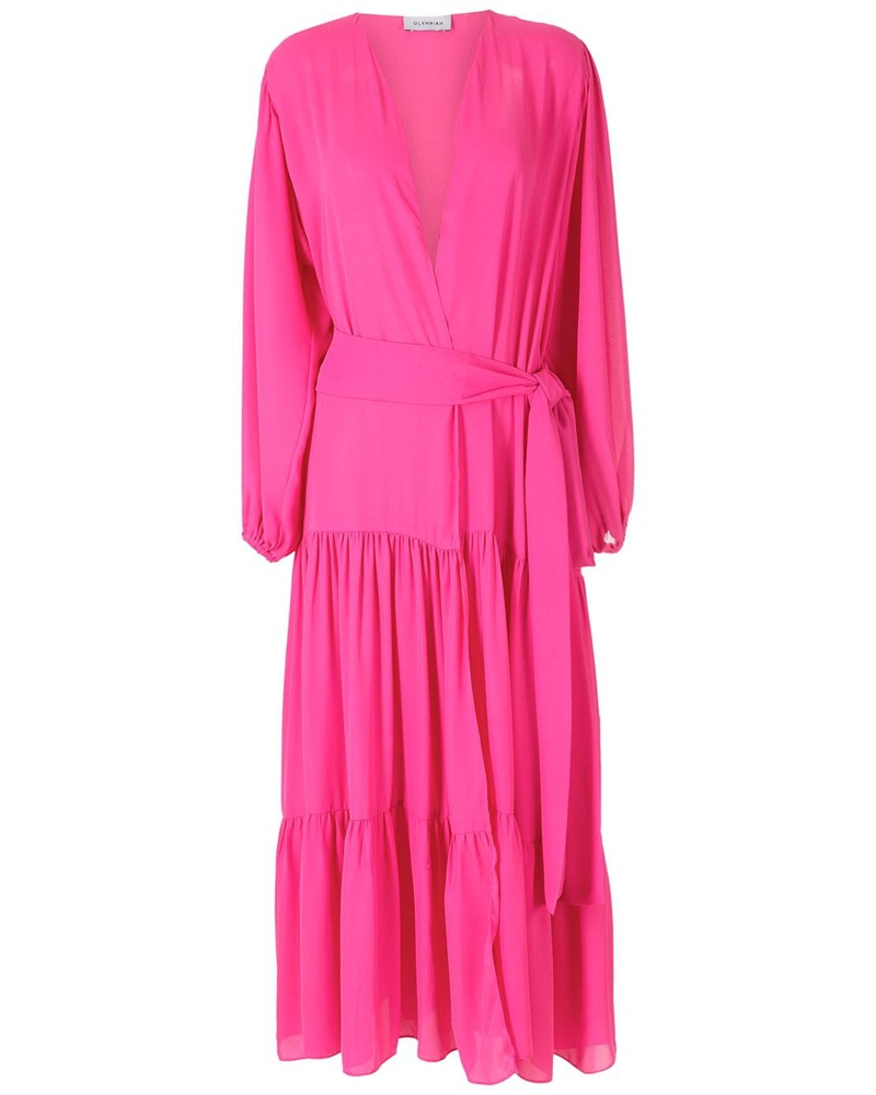 OLYMPIAH Damen Langes Kleid