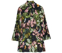Kleid mit Blumen-Print