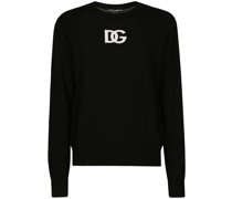 Intarsien-Pullover mit DG-Logo