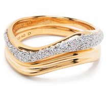 Soma Opal Ring mit Glitter