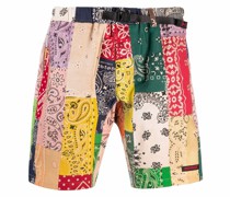 Shorts mit Bandana-Print