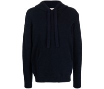 Gestrickter Hoodie mit gerippten Details