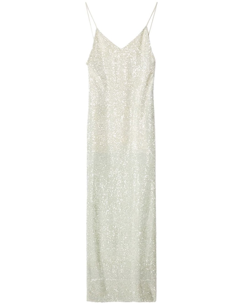 Nina Ricci Damen Kleid mit Pailletten