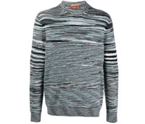 Gestreifter Kaschmirpullover
