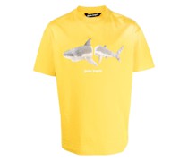 T-Shirt mit Hai-Print
