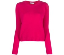 Kaschmirpullover mit rundem Ausschnitt