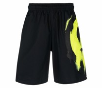 Sport-Shorts mit Logo-Print