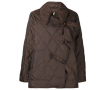 Asymmetrische Steppjacke