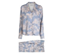 Pyjama mit Blumen-Print