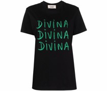 T-Shirt mit Slogan-Print