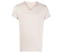 T-Shirt mit V-Ausschnitt