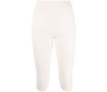 Fein gerippte Shorts