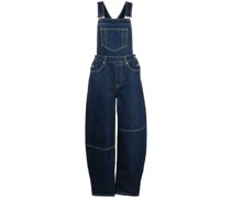 Latzhose mit weitem Bein