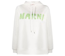 Hoodie mit Logo-Print