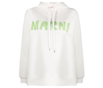 Hoodie mit Logo-Print