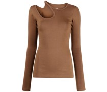 Langarmshirt mit Cut-Out