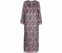P.A.R.O.S.H. Midikleid mit Blumen-Print