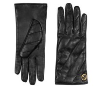 Handschuhe aus Leder mit GG