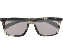 Sonnenbrille mit eckigem Gestell