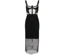 Midikleid im Layering-Look