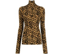 Kleid mit Leoparden-Print