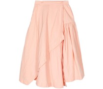 Javeline asymmetric cotton skirt