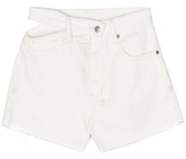 Jeans-Shorts mit Cut-Outs