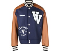 Bomberjacke mit Logo-Patch