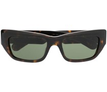 Sonnenbrille mit Logo-Schild