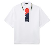 Poloshirt mit Logo-Stickerei