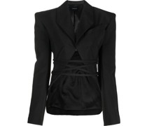 Blazer mit Schnürung