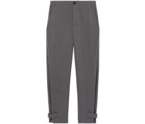 Tapered-Flanellhose