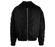Bomberjacke mit Kapuze