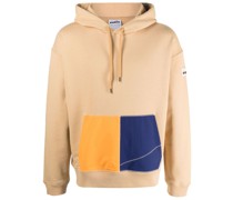 Hoodie in Colour-Block-Optik