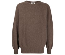 Suedehead Pullover mit rundem Ausschnitt