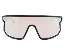 Sonnenbrille mit durchgehendem Glas
